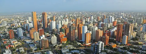 Vista de Barranquilla, Colombia